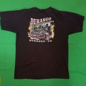 Harley Davidson Durango Colorado Double Sided Tee
